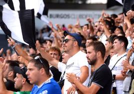 El Burgos CF contará con n millar de aficionados en las gradas de El Molinón.