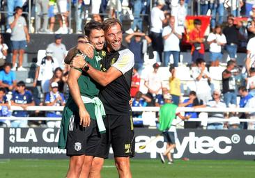 El Burgos CF, pendiente de las lesiones de Espiau y Elgezabal