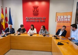 La concejala Cristina Ferreras inauguró el acto de presentación de Ebrovisión