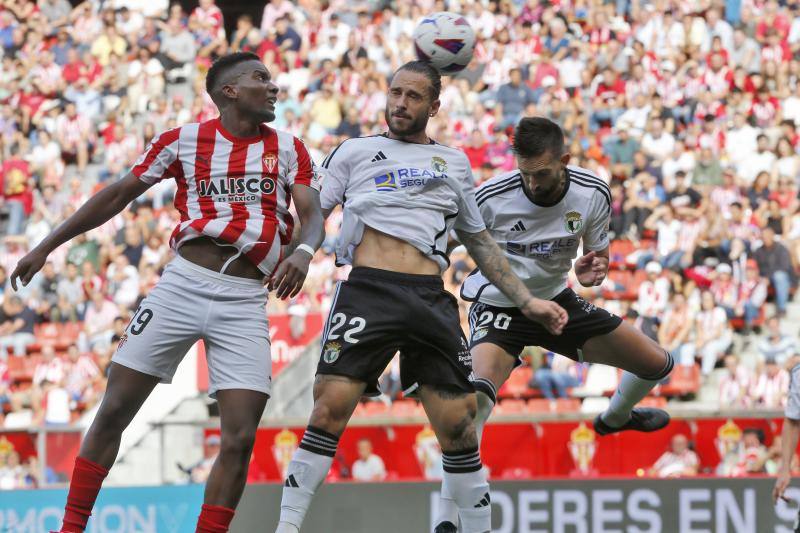 El Burgos CF cae ante el Sporting en el último suspiro