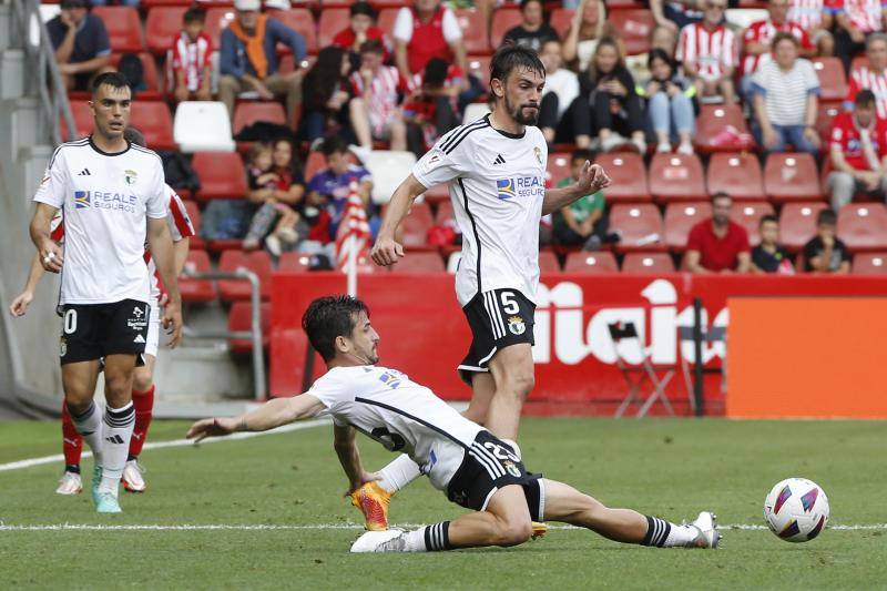 El Burgos CF cae ante el Sporting en el último suspiro