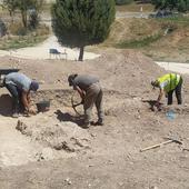 Hallan una muralla medieval en las excavaciones de San Pedro de Arlanza