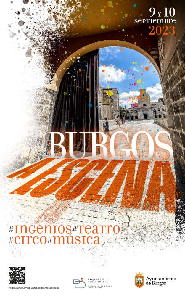 Cartel Burgos a Escena.