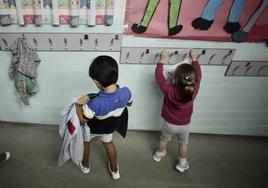 Los alumnos matriculados en Infantil han crecido este curso en Burgos.