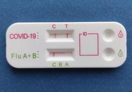 Test covid positivo