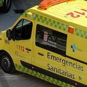 Herido un motorista tras chocar contra un camión en Burgos