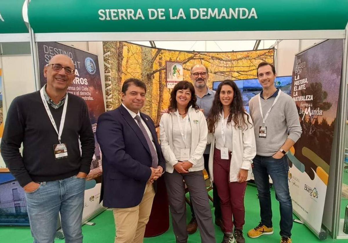 Representantes de SODEBUR, con su presidente Carlos Gallo Sarabia a la cabeza.