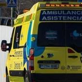 Herido un motorista mientras repartía en Burgos