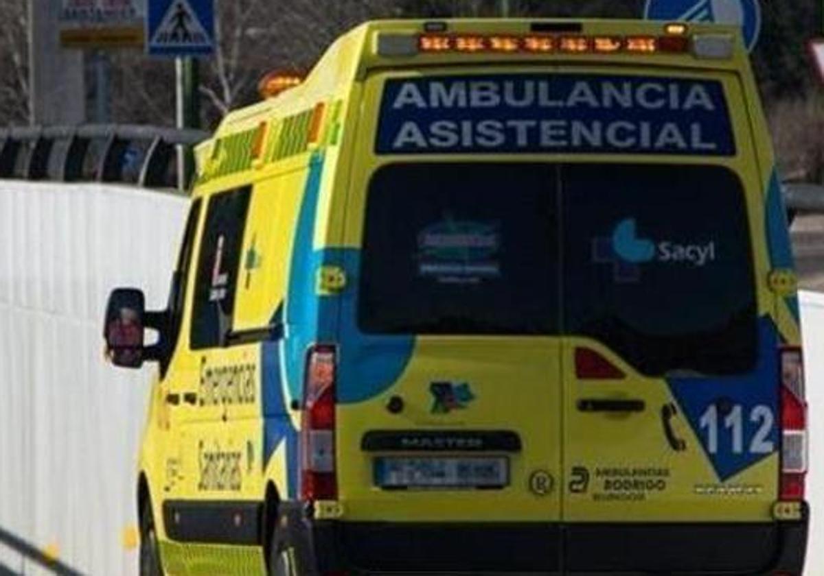 Herido un motorista mientras repartía en Burgos