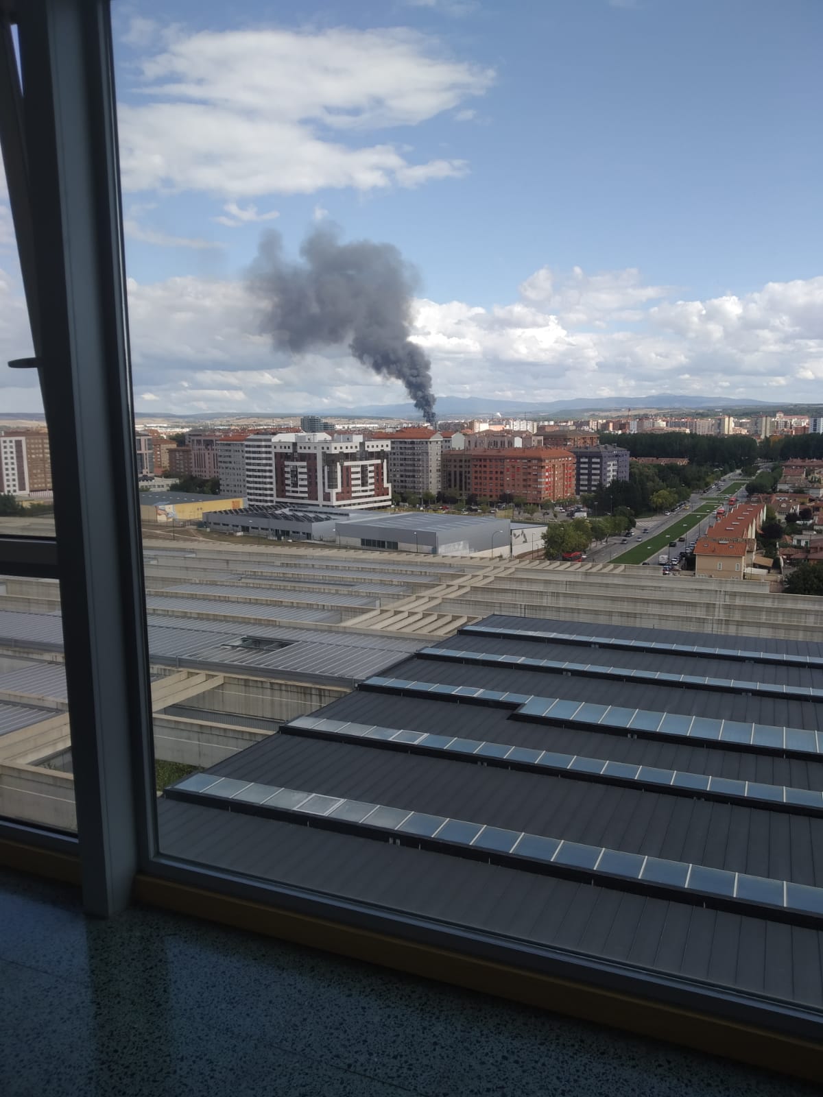 Imágenes del incendio de Torreplas en Burgos