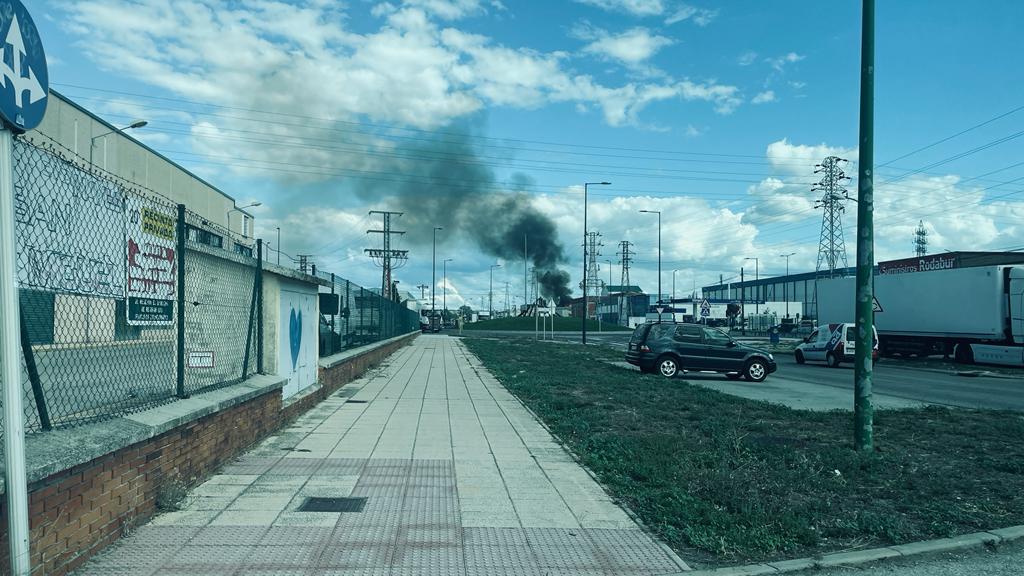 Imágenes del incendio de Torreplas en Burgos