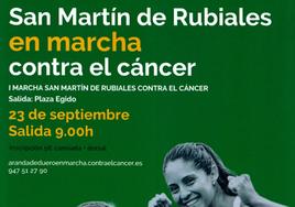 La AECC celebra la 'I Marcha San Martín de Rubiales contra el cáncer'