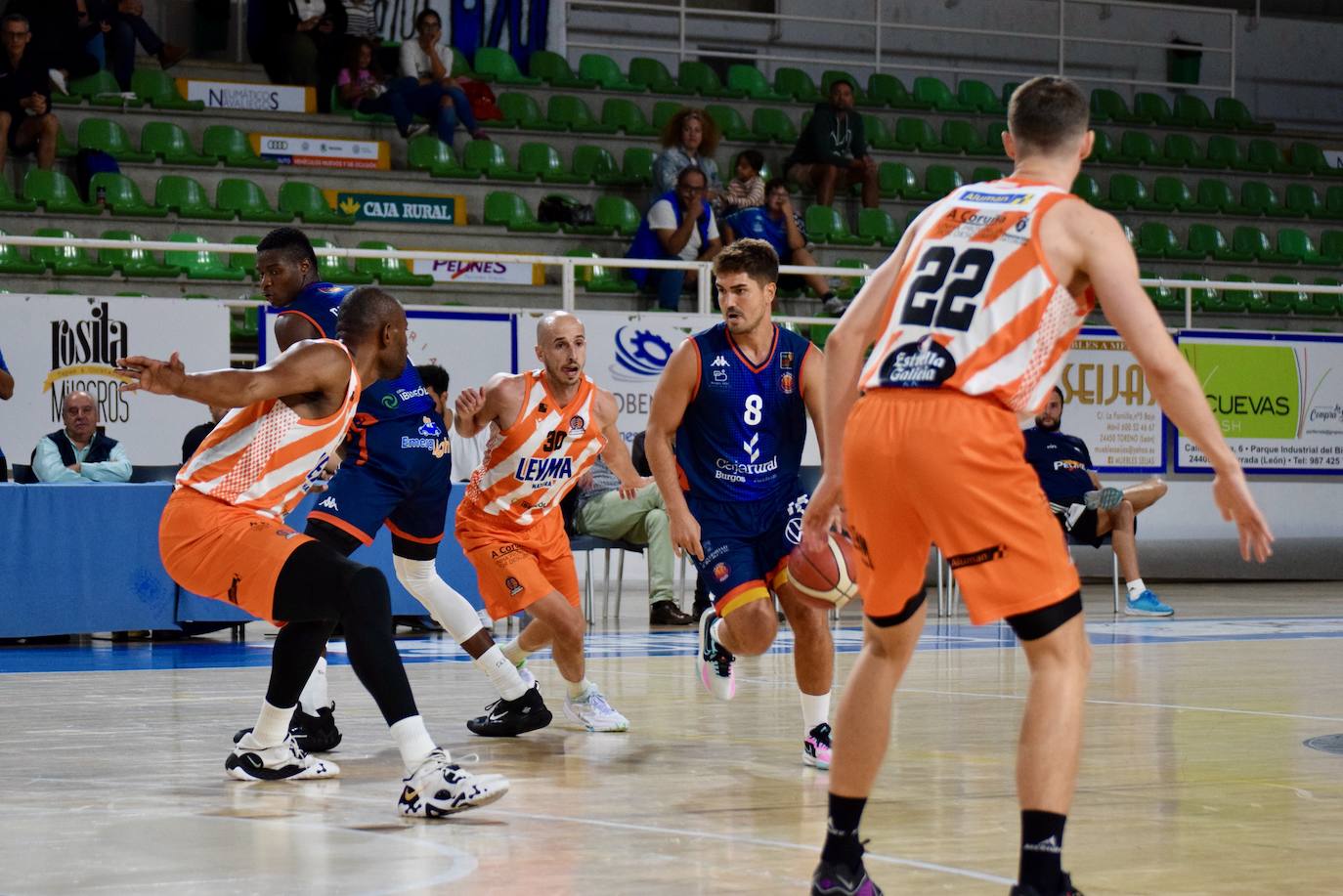 Derrota del Tizona a domicilio ante el Leyma Basquet Coruña