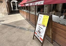 Menú del Día en uno de los restaurante del centro de Burgos