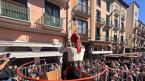 Aranda celebra una Fiesta de la Vendimia multitudinaria