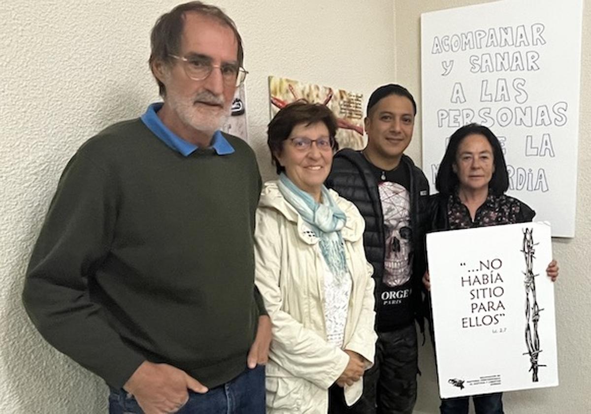 Carlos Palaciós, Vicen Aceves, Logan Guillén y Begoña Manso.