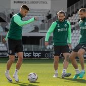 Puertas abiertas para el entrenamiento del Burgos CF antes de viajar a Valladolid