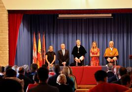 Acto de inauguración de campus de Miranda de Ebro.