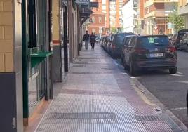 Lugar donde ocurrieron los hechos en la calle Juan Ramón Jiménez de Miranda de Ebro