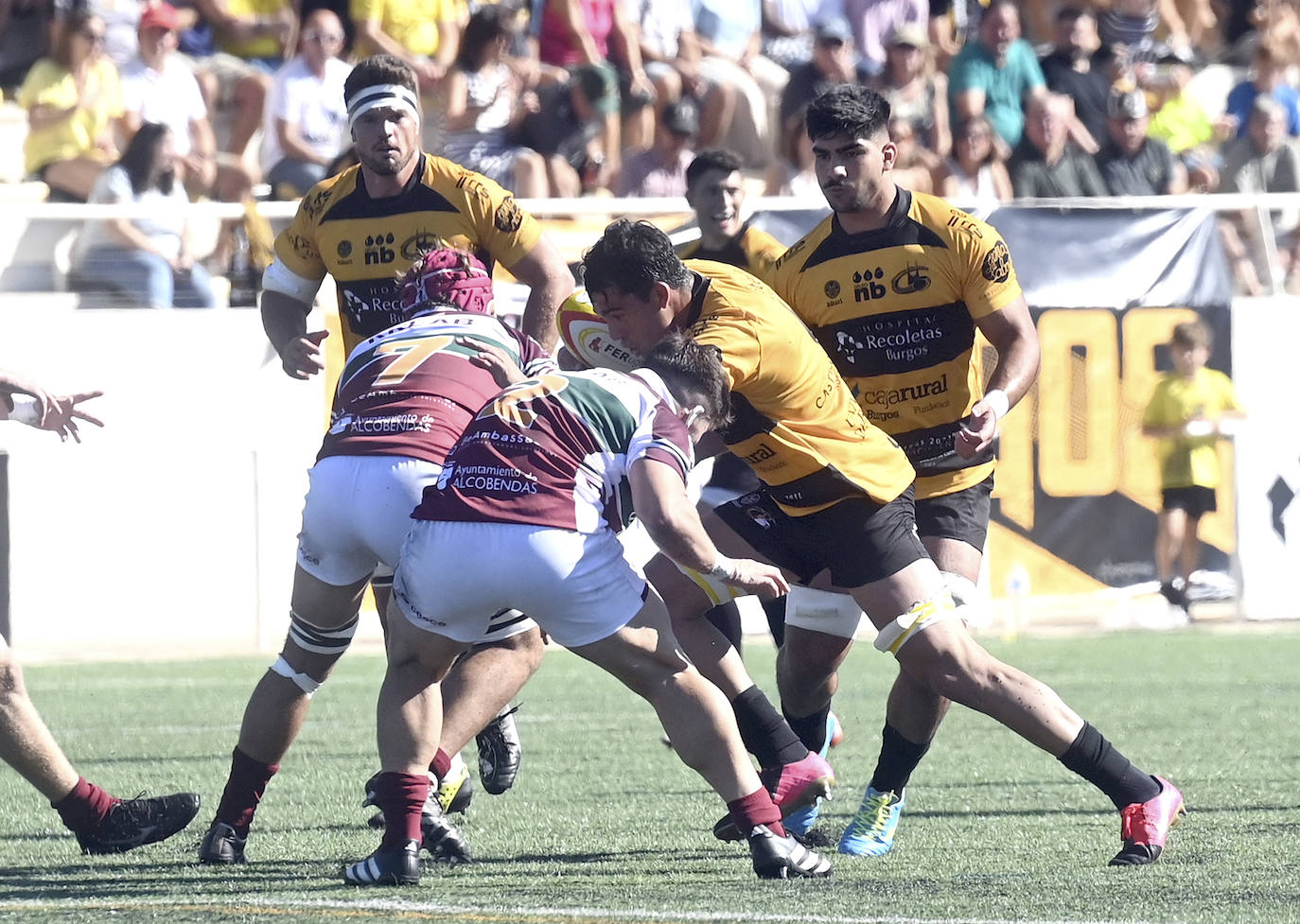 El Recoletas Burgos Caja Rural se impone en casa al Alcobendas Rugby