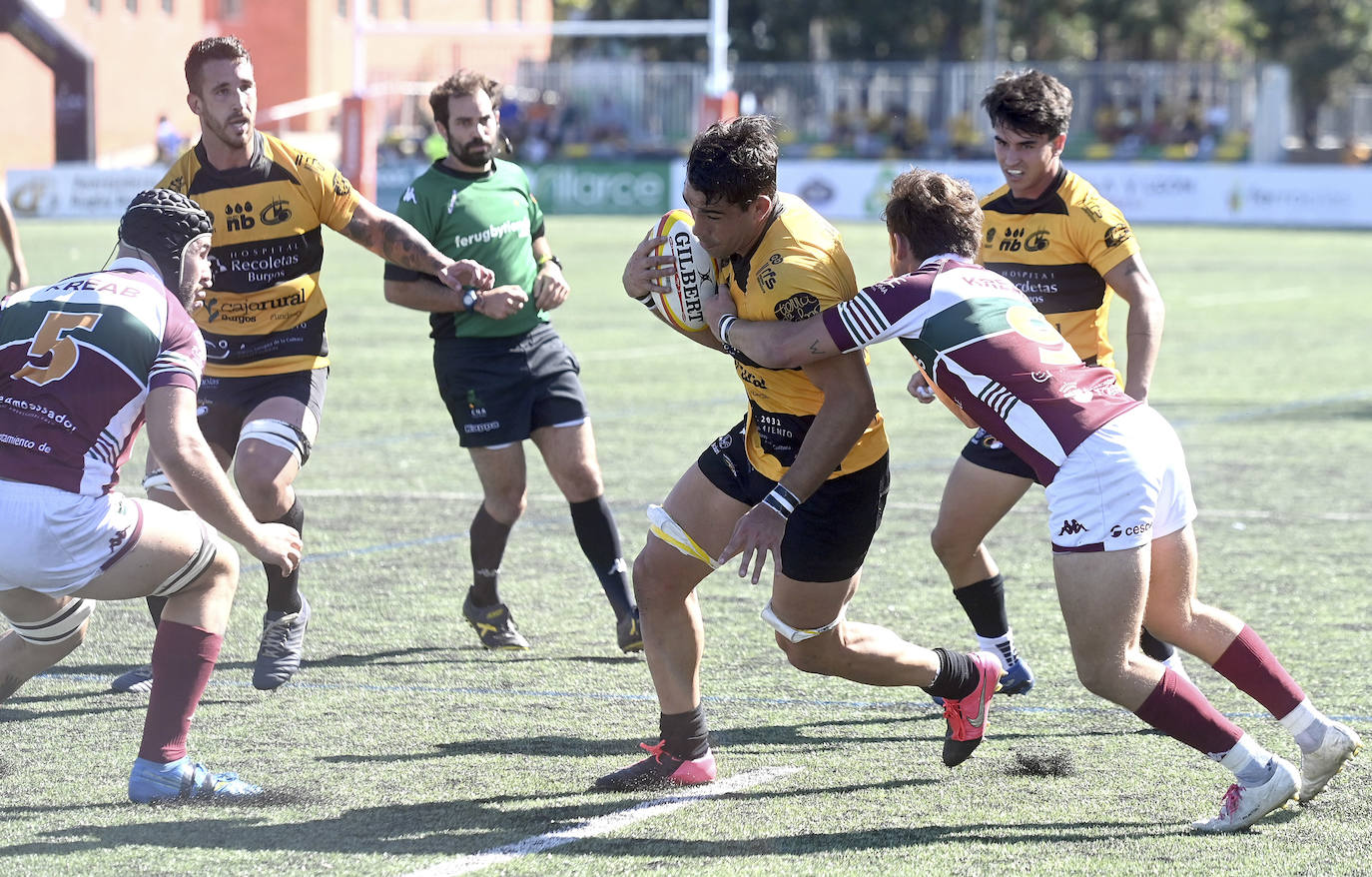 El Recoletas Burgos Caja Rural se impone en casa al Alcobendas Rugby