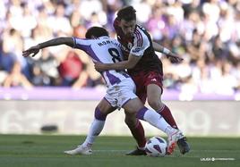 El Burgos CF cae en el derbi castellano