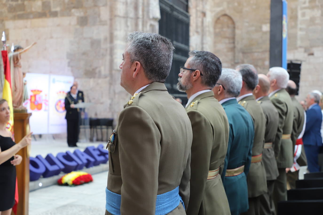 Imágenes de la celebración de los Ángeles Custodios en Burgos