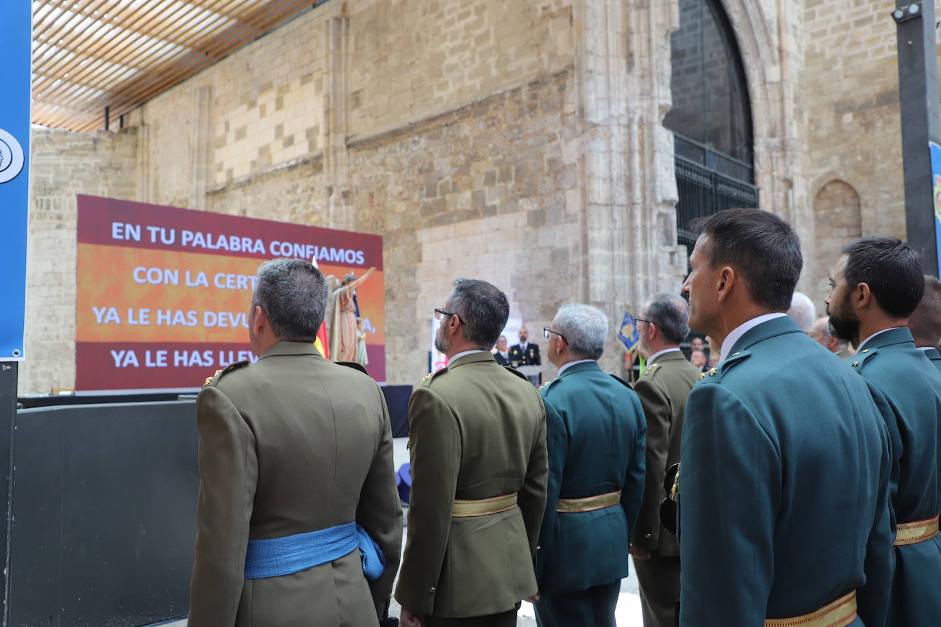 Imágenes de la celebración de los Ángeles Custodios en Burgos