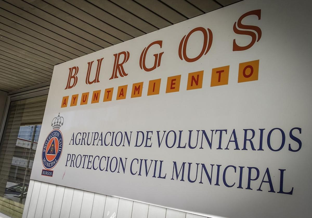 Sede de la agrupación de voluntarios de Protección Civil.