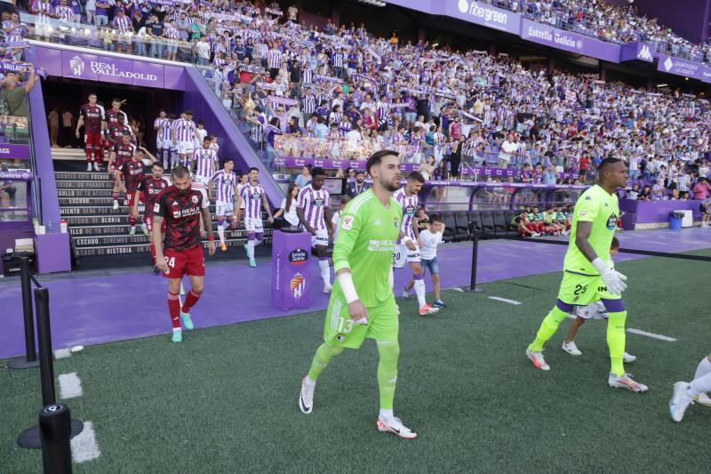 El derbi entre el Real Valladolid y el Burgos CF, en imágenes