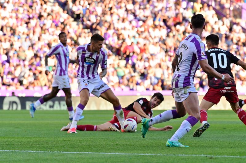 El derbi entre el Real Valladolid y el Burgos CF, en imágenes