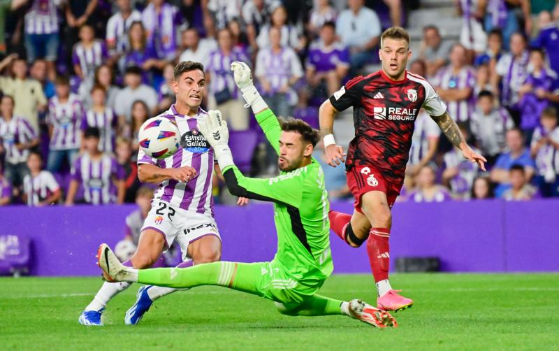 El derbi entre el Real Valladolid y el Burgos CF, en imágenes