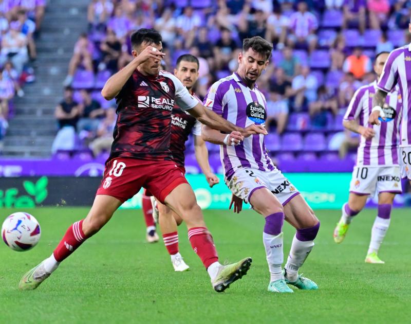 El derbi entre el Real Valladolid y el Burgos CF, en imágenes