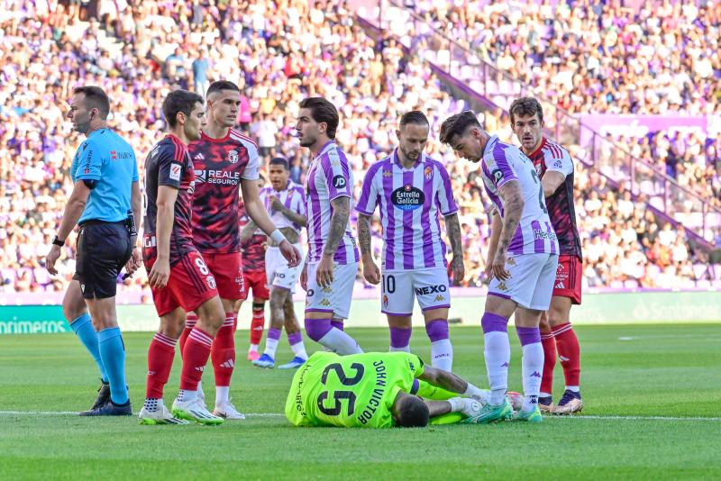 El derbi entre el Real Valladolid y el Burgos CF, en imágenes