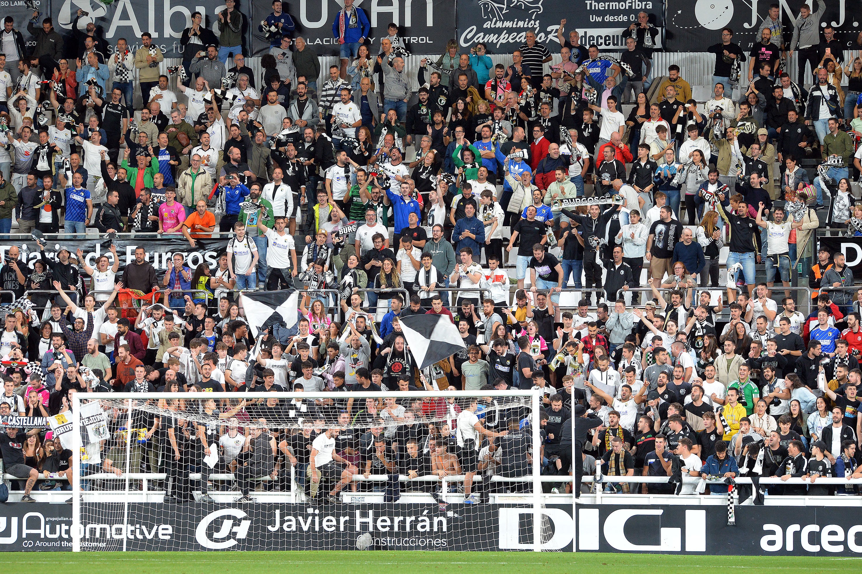 Así ha sido el triunfo del Burgos CF en imágenes