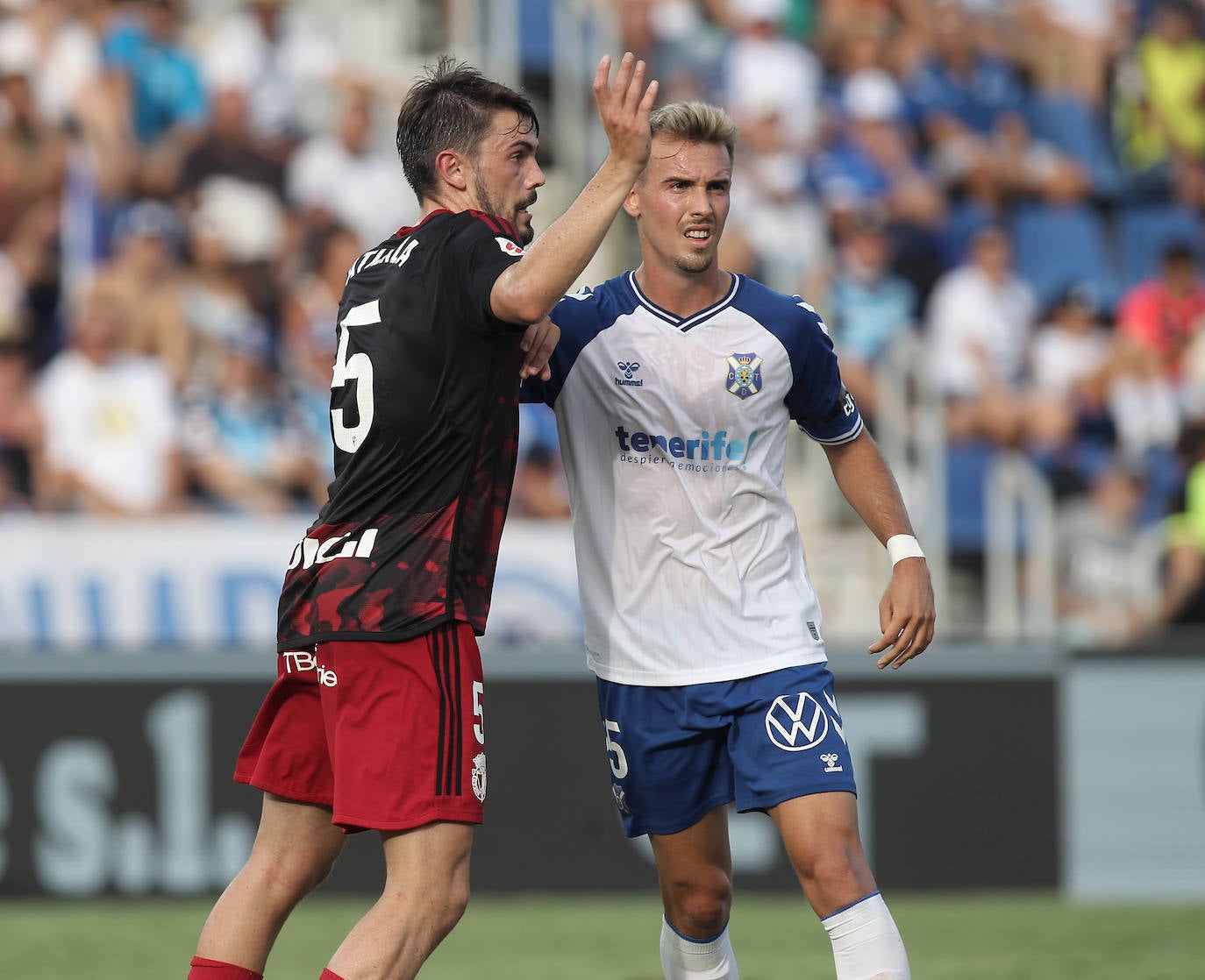 Imágenes del partido entre el Burgos CF y el Tenerife