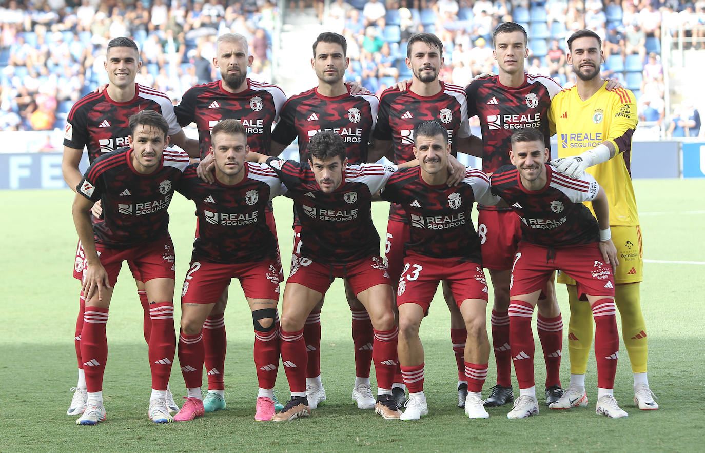 Imágenes del partido entre el Burgos CF y el Tenerife