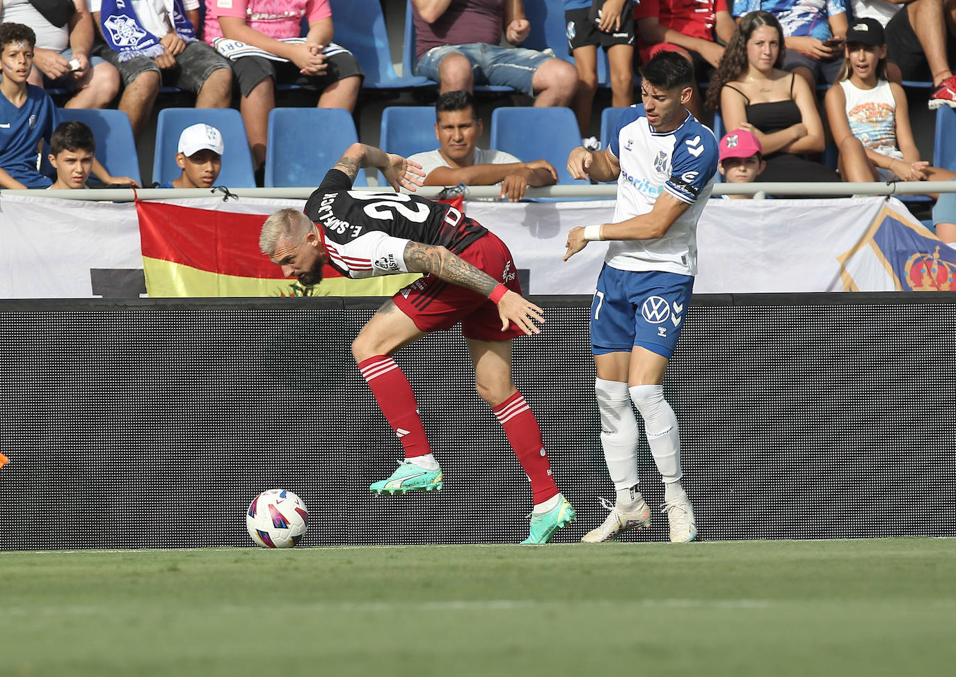 Imágenes del partido entre el Burgos CF y el Tenerife