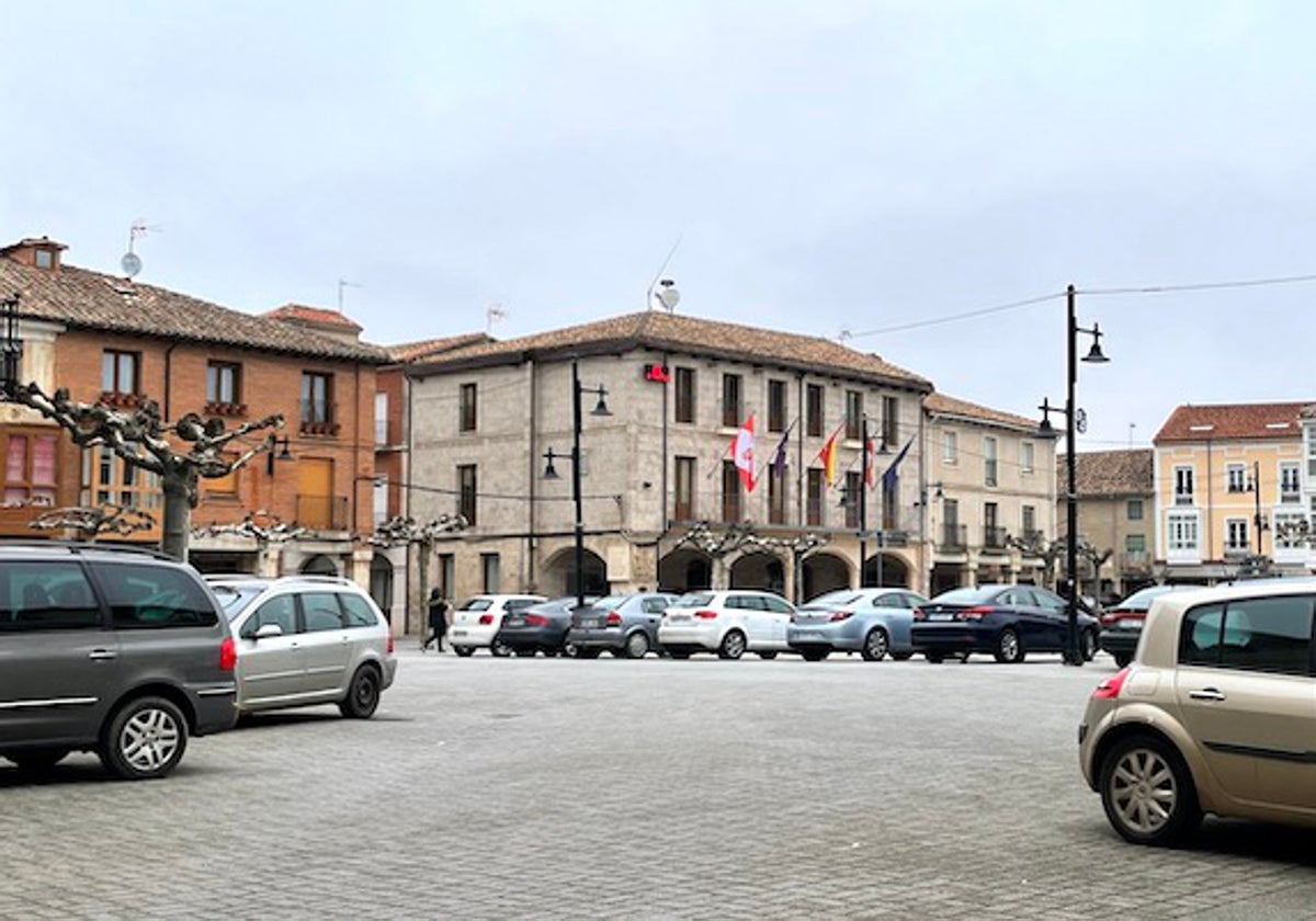 Plaza Mayor de Villadiego.