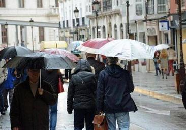 Vuelven las lluvias a Burgos durante el puente del Pilar