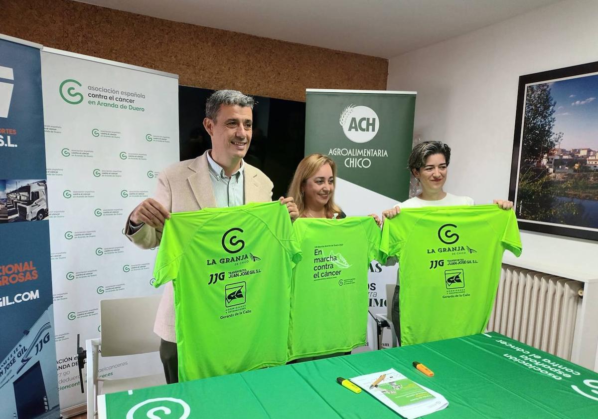 Presentación de la Marcha Contra el Cáncer de Aranda de Duero