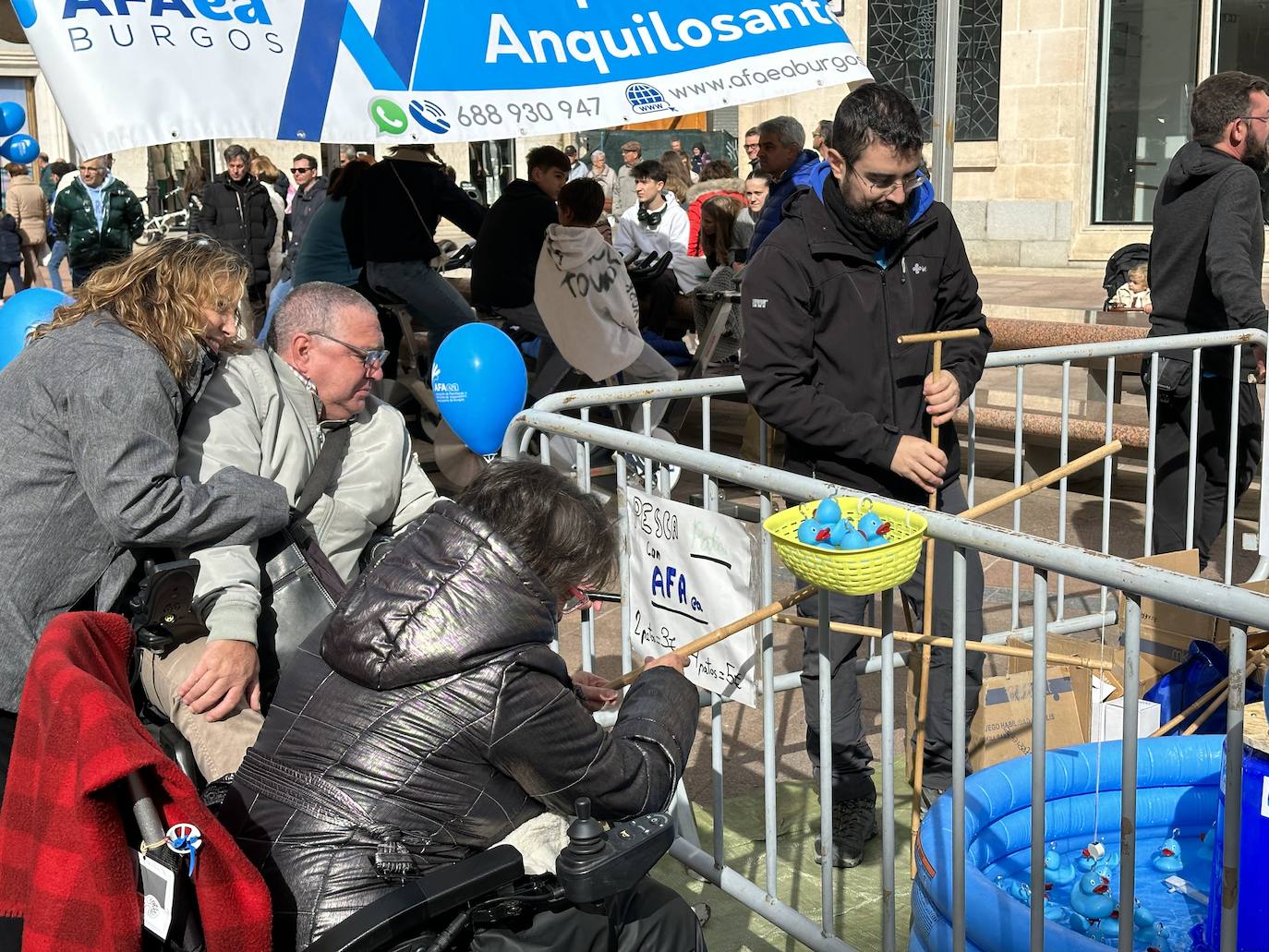 Kilómetros solidarios con los pacientes de espondilitis anquilosante en Burgos