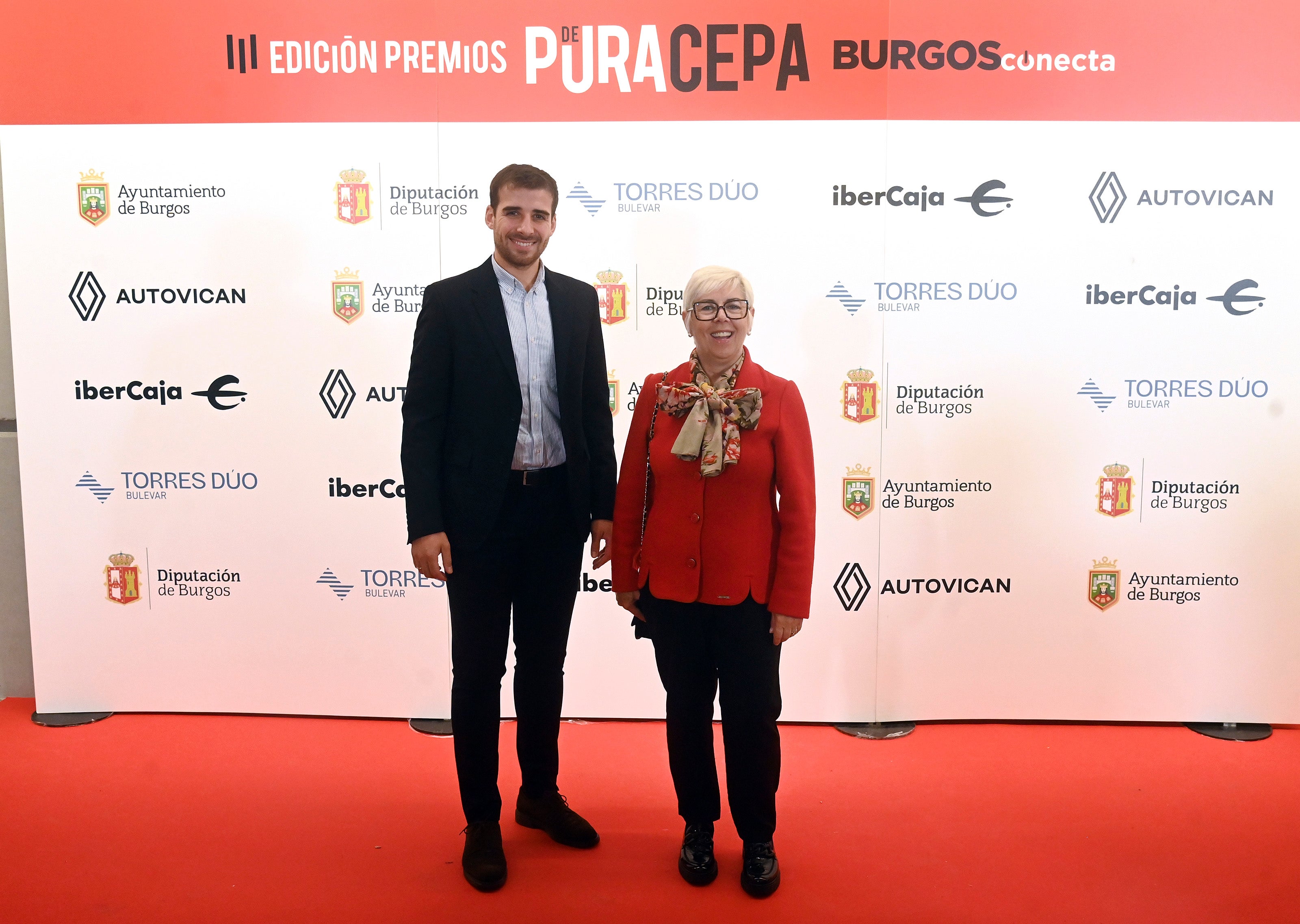 Álvaro Fernández y María Jesús Delgado (Parkinson Burgos)