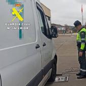 Detectan una furgoneta que circulaba con siete toneladas de peso por la A-1 en Burgos