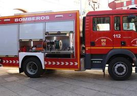 Imagen de archivo de un camión de Bomberos.