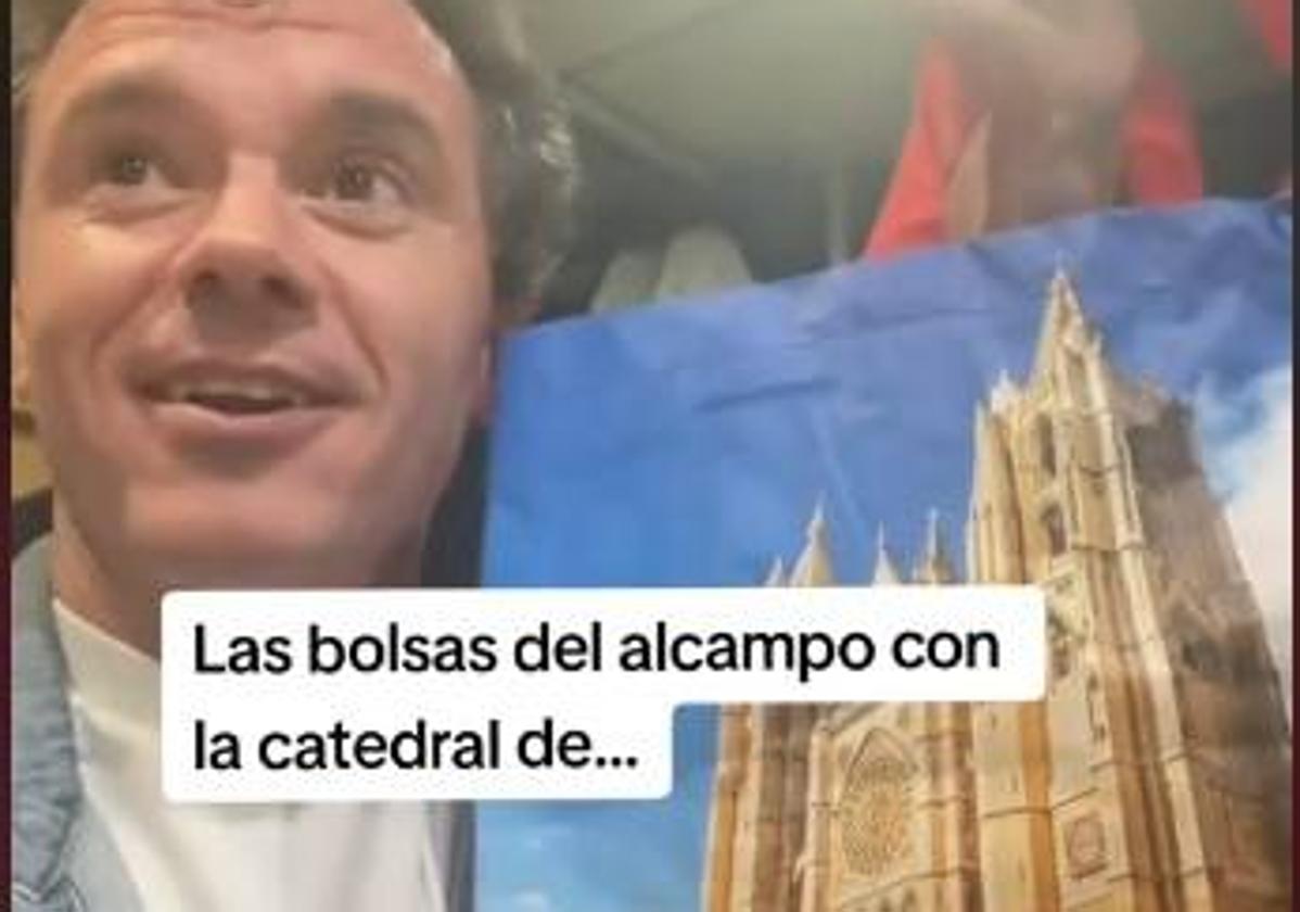 Fotograma de un vídeo de TikTok del cómico Rafa Maza.