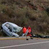 Muere un joven en un choque frontal entre dos turismos en Zamora