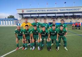 Jugadores del Burgos CF Promesas.