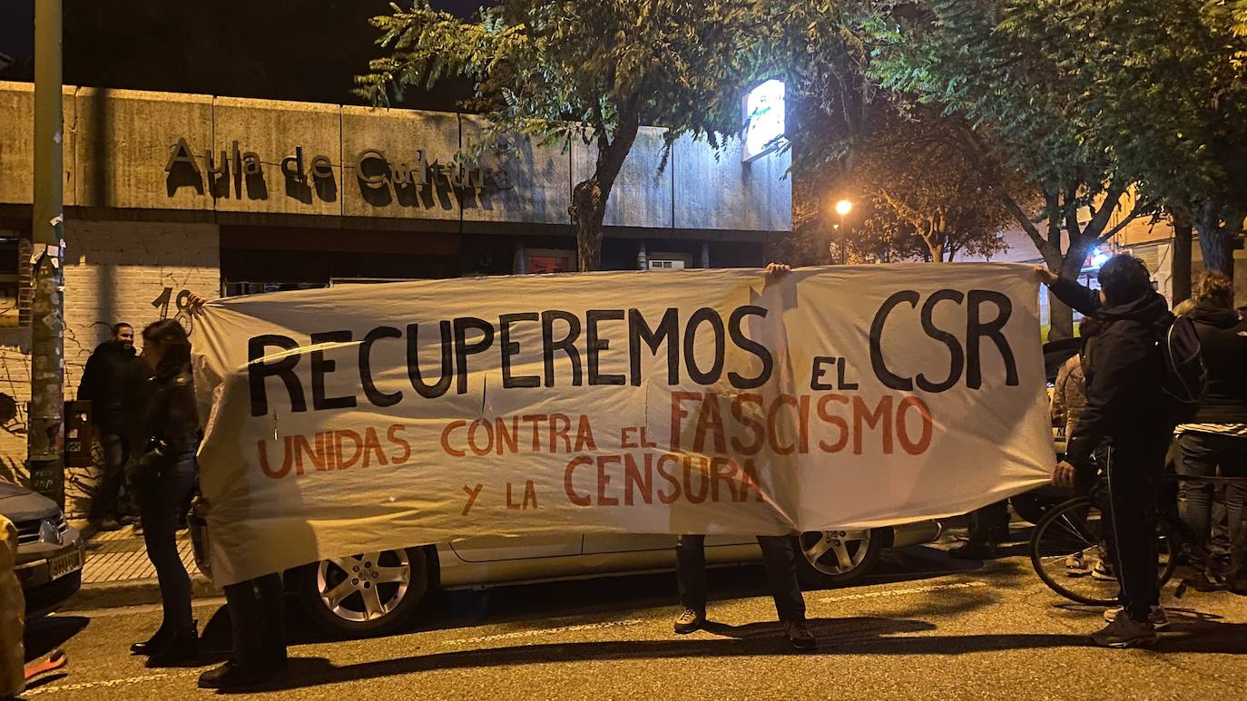 Manifestación en defensa del Centro Social Recuperado Gamonal