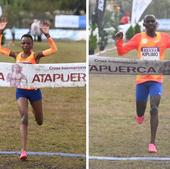 Jacob Kiplimo y Beatrice Chebet triunfan en el XIX Cross Internacional de Atapuerca